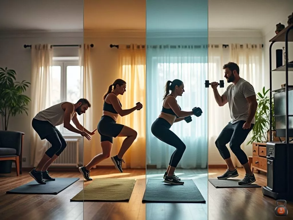 Routine fitness de 30 minutes à la maison