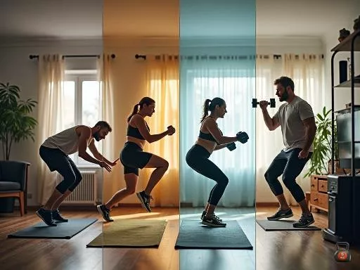 Routine fitness de 30 minutes à la maison