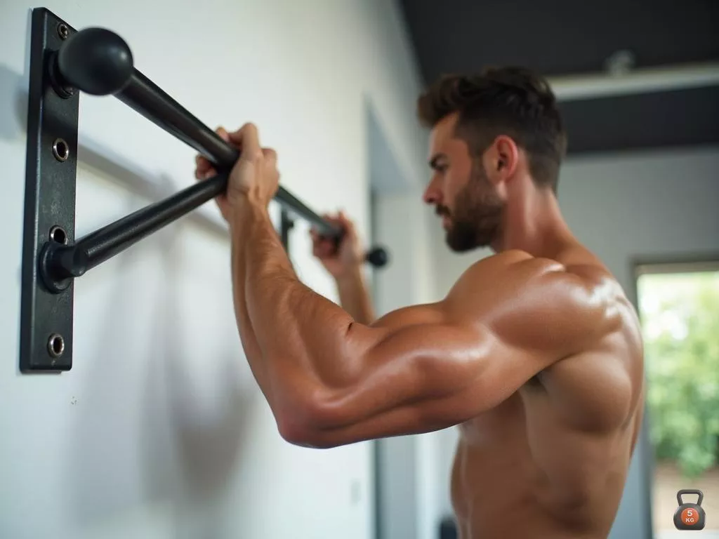 Transformez votre entraînement à domicile avec la barre de traction murale