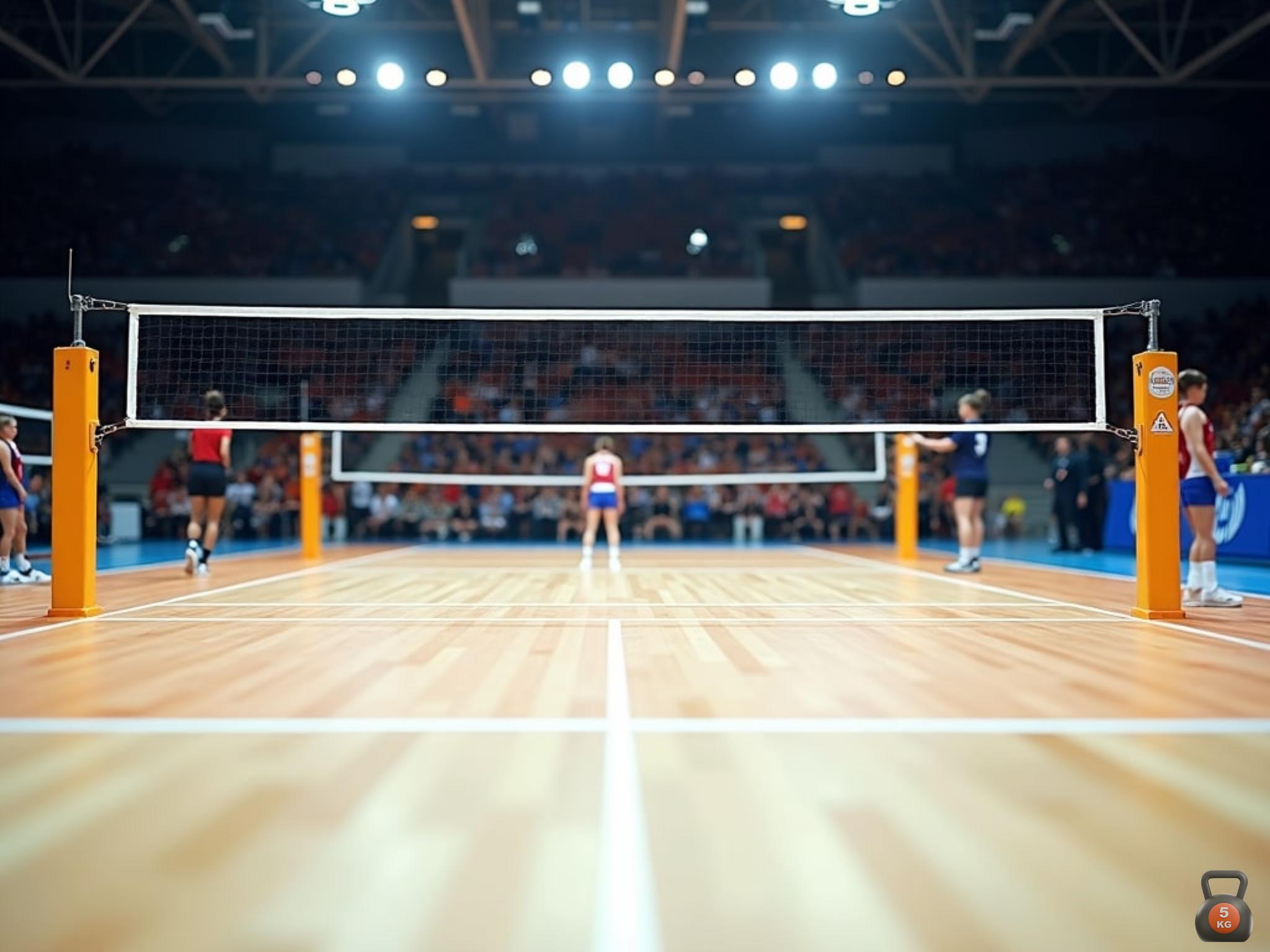 Quelle est la hauteur d'un filet de volley-ball